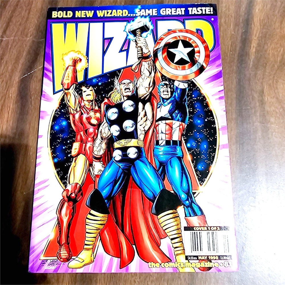Wizard The Comics Magazine Vol. 81 May 1998